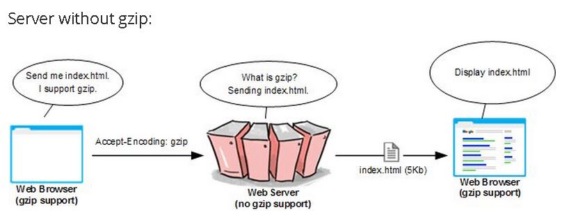 Server No GZIP